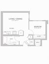 A01 Floor Plan A01 Floor Plan at AVE Tampa Riverwalk, Tampa